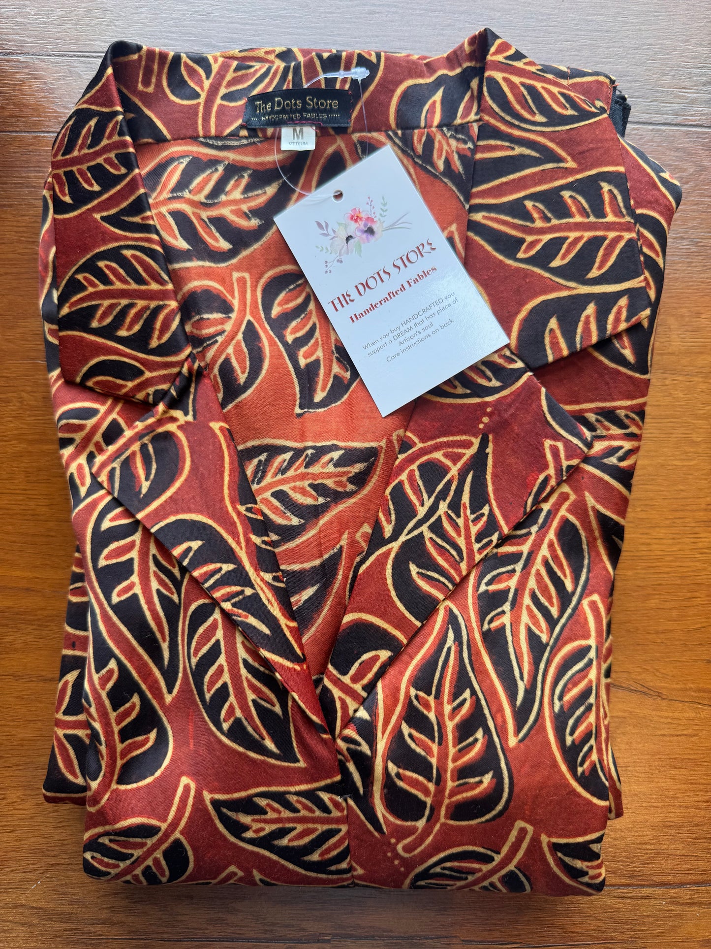 Modal hand painted short kurta and palazzo set