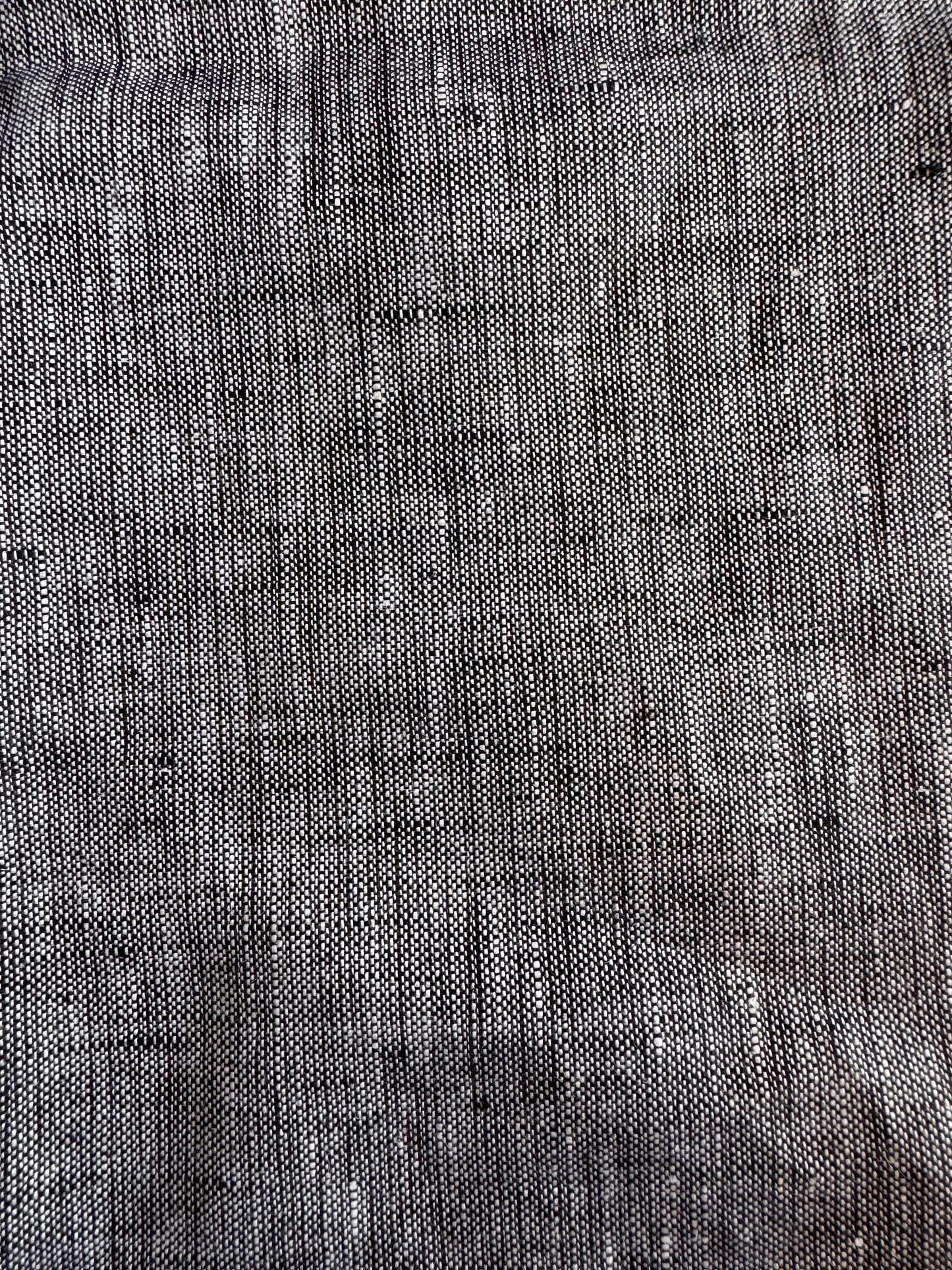 Grey pure linen culottes